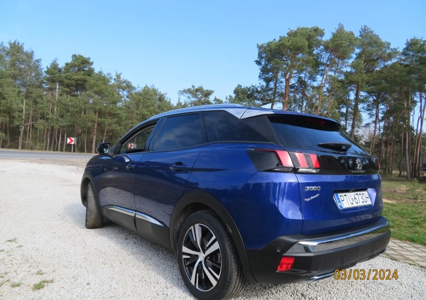 Peugeot 3008 cena 80000 przebieg: 115700, rok produkcji 2019 z Turek małe 172